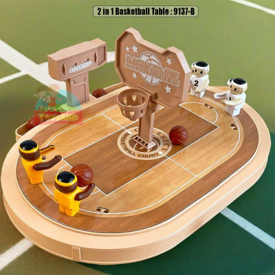 2 in 1 Basketball Table : 9137-B